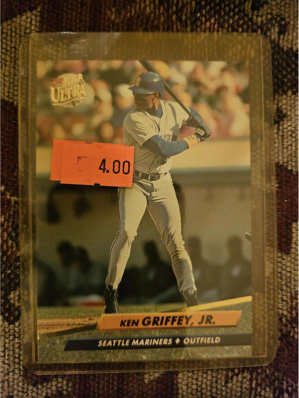 Ken Griffey Jr. 1992 Fleer Ultra Baseball #123 NrMt